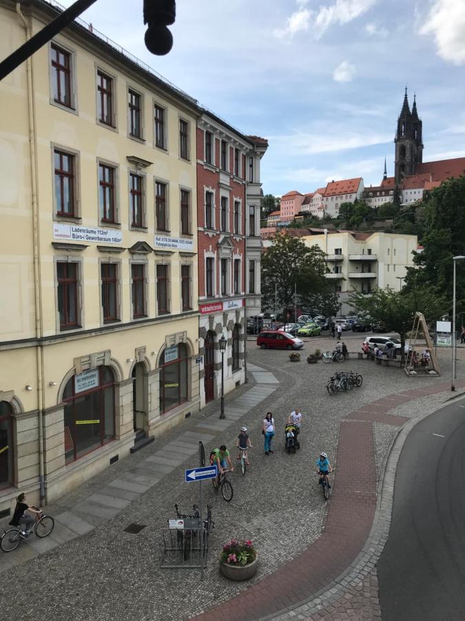 Apartments at Old Town Bridge Altstadt, Elbestrand, Fahrradweg, Schiffsanleger Meißen Exterior foto